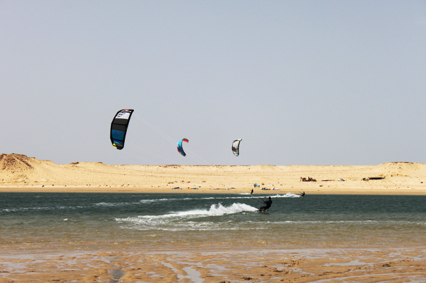On 28 March - 1 April, 2012 the Kiteboarding World Cup will be held in Dakhla.